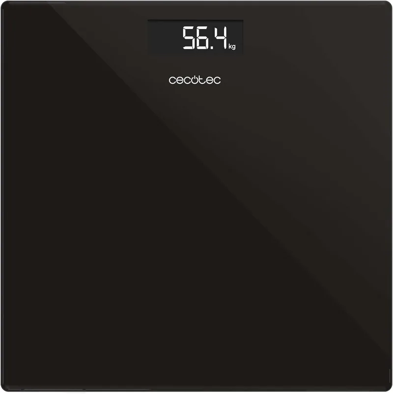 Cecotec ▫️ Balança de casa de banho digital 30 x 30 cm Surface Precision. Design compacto, medições precisas, capacidade máxima de 180 kg, ligar e desligar automático, base antiderrapante, funciona com pilhas