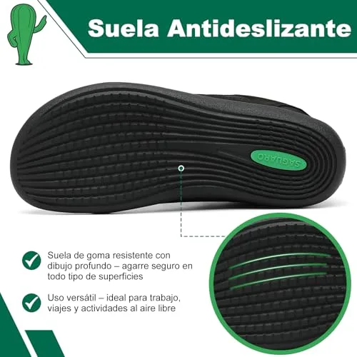 SAGUARO ▫️ Ténis unissexo minimalistas tipo barefoot Luck Ⅰ, biqueira larga e drop zero, sola antiderrapante, tamanhos 36-46 4
