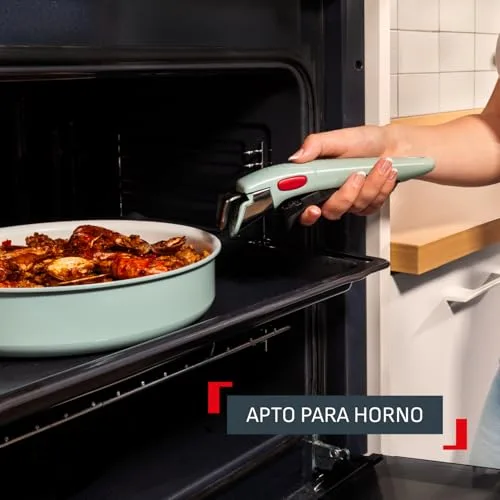 Tefal ▫️ Ingenio Serenity - Conjunto de 2 frigideiras + panela, Eucalipto 6