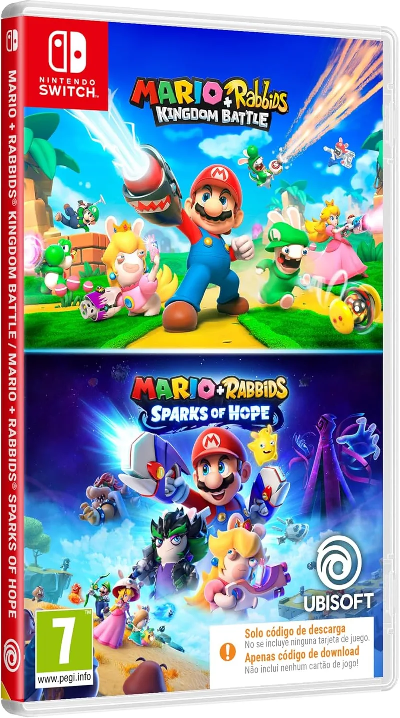 Ubisoft ▫️ Mario + Rabbids Kingdom Battle Mario + Rabbids Sparks of Hope (Switch) (Código de transferência)