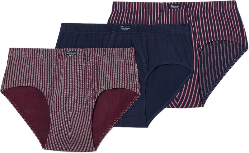 Abanderado ▫️ Pack Slip Aberto Linha Original Estampados Homem x3
