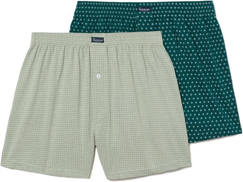 Abanderado ▫️ Camisolas de mangas curtas estampadas «Punto Esencial» para homem, x2