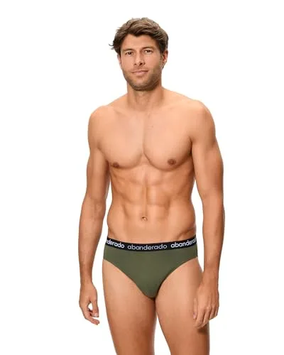 Abanderado ▫️ Pack Cuecas Slip Fechadas em Algodão Elástico para Homem (2 unidades) 2
