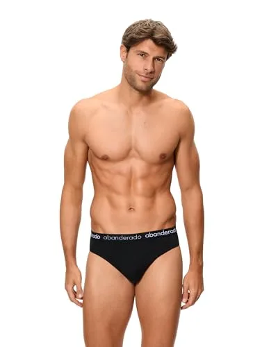 Abanderado ▫️ Pack Cuecas Slip Fechadas em Algodão Elástico para Homem (2 unidades) 3