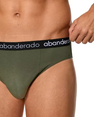 Abanderado ▫️ Pack Cuecas Slip Fechadas em Algodão Elástico para Homem (2 unidades) 4