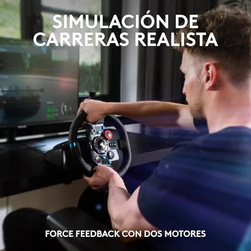 Logitech G ▫️ Volante e alavanca de mudanças G29 SE Driving Force para PlayStation e PC 4