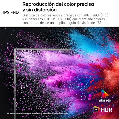 LG ▫️ Monitor 24U411A-B - 24'', FHD (1920 x 1080), IPS, 120 Hz, 16:9, Preto 3