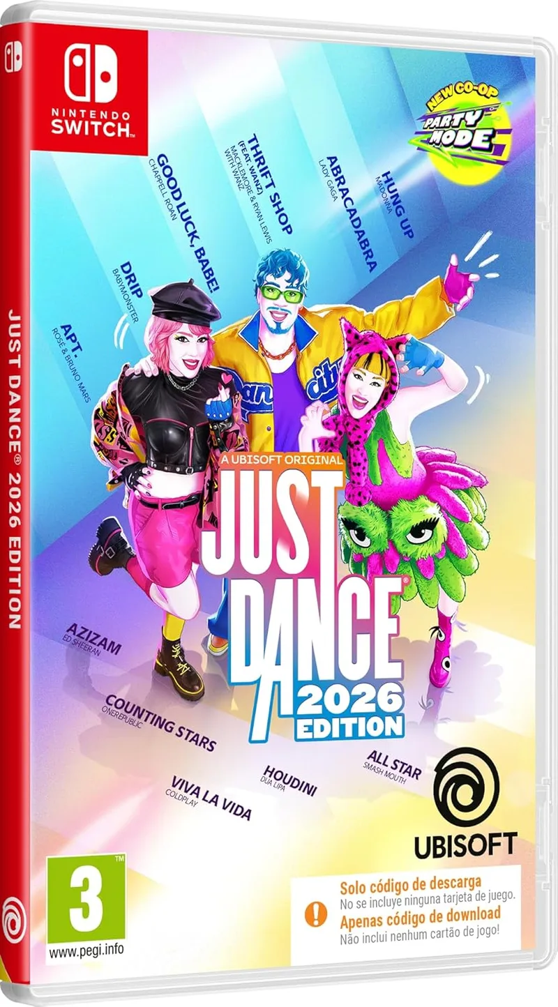 Ubisoft ▫️ Just Dance 2026 (Código de transferência) (Switch)