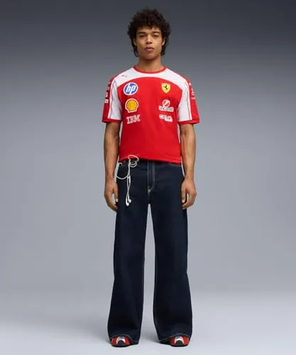 PUMA ▫️ Scuderia Ferrari F1 2026 Camisola da Equipa para Homem - Vermelha 3