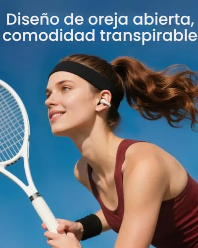 Soundcore ▫️ C50i da Anker, auscultadores abertos com clipe, design FlexiClip 2