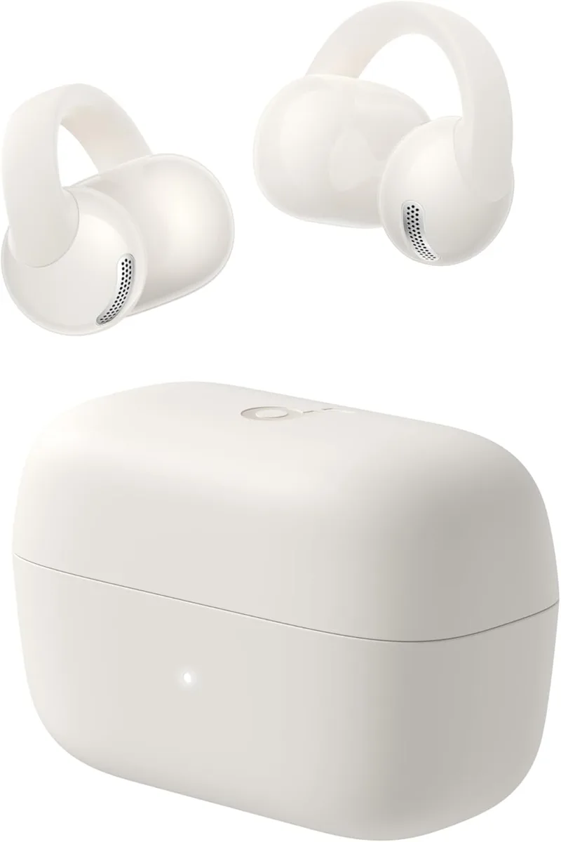 Soundcore ▫️ Anker C50i, Auscultadores abertos, Auscultadores com clip, Design FlexiClip, Controladores de 12 mm com graves potentes, Chamadas nítidas com IA, 28 horas de utilização, Encaixe seguro, IP55, Bluetooth 6.0.