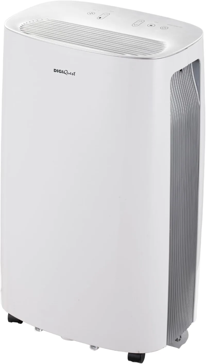 DIGIQUEST ▫️ Desumidificador portátil DEUMì16-16L/24 h | Evita o bolor e a condensação em todas as estações | Bloqueio para crianças | Depósito de 3,7 L | 2 velocidades | Temporizador de 24 horas | R290 | Drenagem