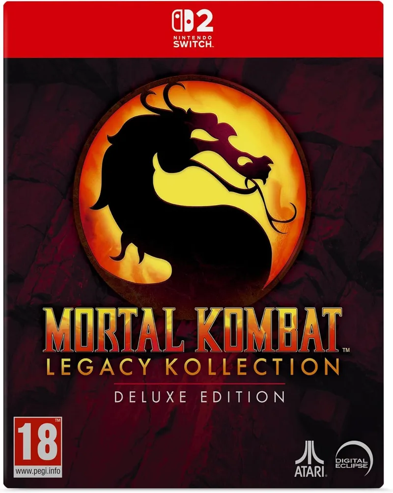 Atari ▫️ Mortal Kombat: Legacy Kollection - Edição de luxo - Switch 2