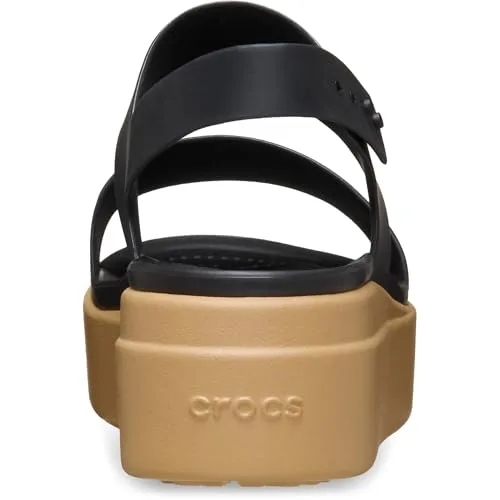 Crocs ▫️ Sandálias Brooklyn Low Wedge para mulher 2