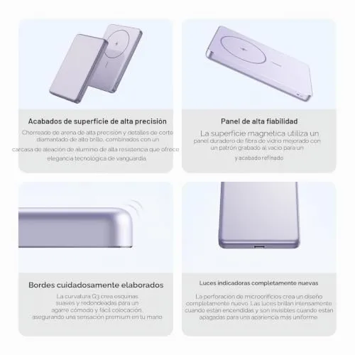 Xiaomi ▫️ Carregador portátil magnético Super Slim 5000, preto 3