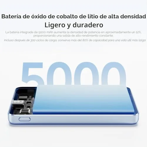 Xiaomi ▫️ Carregador portátil magnético Super Slim 5000, preto 5