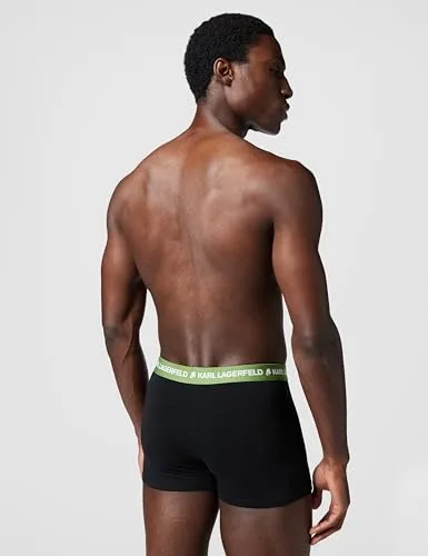 KARL LAGERFELD ▫️ Calções de banho para homem com logótipo Colorband (conjunto de 3) 4