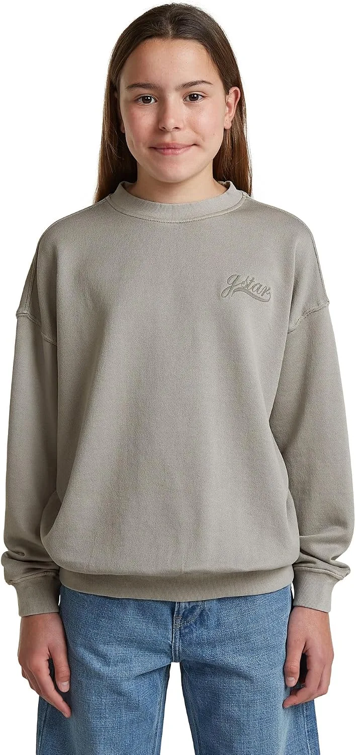 G-STAR ▫️ Oversized Crew Swt G Camisola para meninas