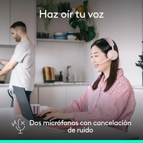 Logitech ▫️ Zone Wireless 2 ES - Auscultadores sem fios - Rosa 4