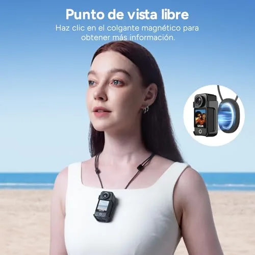 SJCAM ▫️ C300 Vlog Pack (64 G), câmara para vlogs com bateria de 7 horas 4