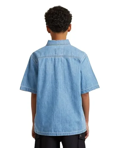G-STAR ▫️ Alvi Shirt SS Camiseta para Crianças 2
