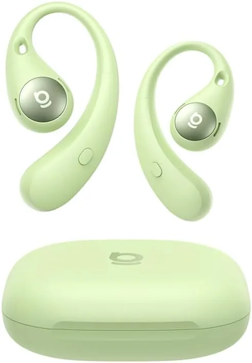 Baseus ▫️ Eli Sport2 - Auscultadores abertos para desporto com design em S para maior conforto, autonomia de 45 horas, SuperBass 2.0, IPX7, Bluetooth 6.0, 4 microfones, chamadas nítidas com inteligência