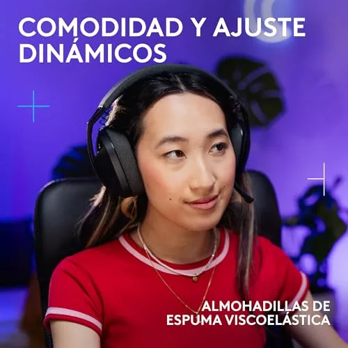 Logitech G ▫️ G321 Lightspeed, Auscultadores sem fios Bluetooth para jogos 2