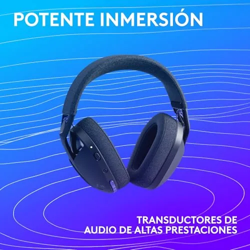 Logitech G ▫️ G321 Lightspeed, Auscultadores sem fios Bluetooth para jogos 6