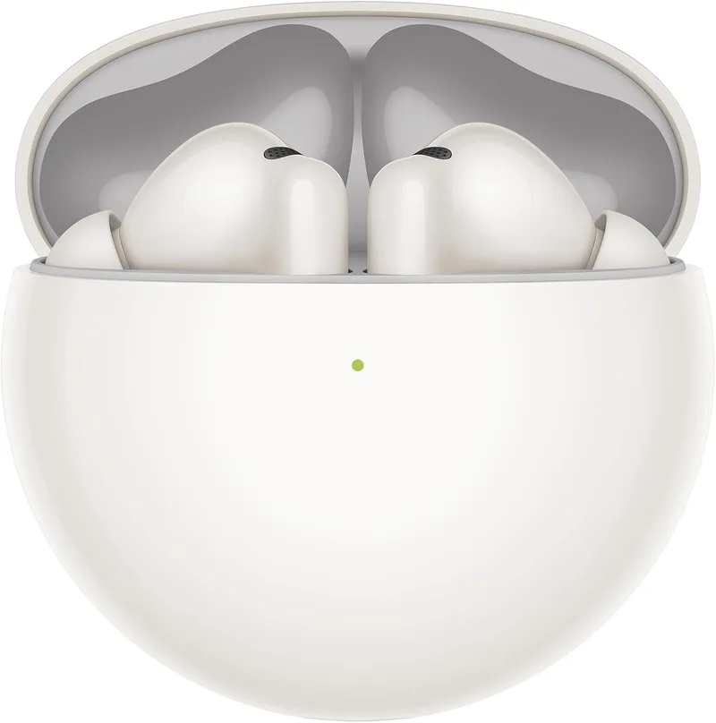 HUAWEI ▫️ Freebuds 7i, auricular sem fios Bluetooth, cancelamento ativo inteligente de ruído 4.0, áudio espacial sem limites, chamadas estáveis e nítidas, iOS e Android, IP54, 42 meses de garantia, branco