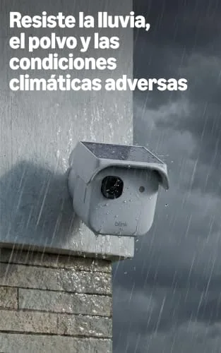 Blink ▫️ Solaris 2K+ (última geração), Câmara de segurança inteligente sem fios, Alimentação por energia solar, Vídeo 2K, Módulo de sincronização, 1 câmara (branca) 6