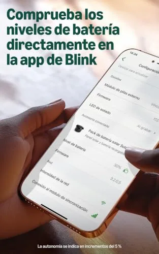 Blink ▫️ Solaris 2K+ (última geração), Câmara de segurança inteligente sem fios, Alimentação por energia solar, Vídeo 2K, Módulo de sincronização, 1 câmara (branca) 7