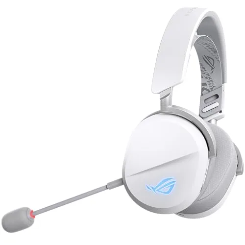 ASUS ▫️ ROG Pelta - Auscultadores sem fios para jogos com três modos - Branco 3