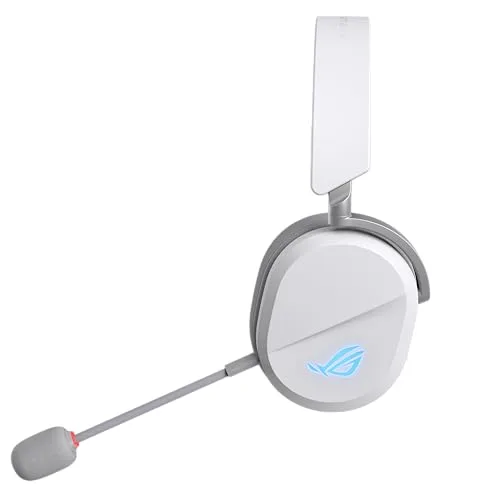 ASUS ▫️ ROG Pelta - Auscultadores sem fios para jogos com três modos - Branco 6