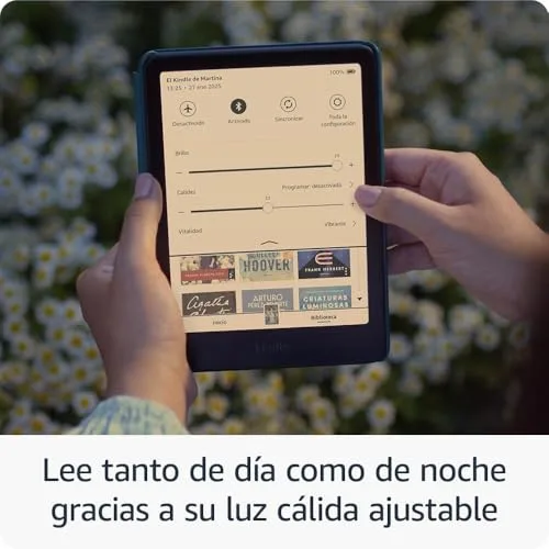 Amazon ▫️ Kindle Colorsoft de 16 GB + Capa em tecido verde-jade + Adaptador de 9 W 6