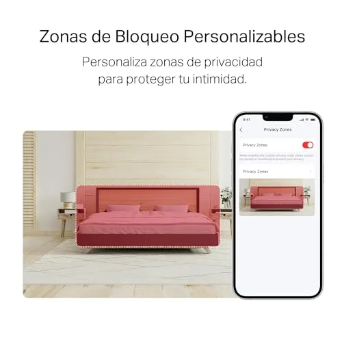 MERCUSYS ▫️ MC210 - Câmara de vigilância Wi-Fi para interiores com visão de 360°, 2K 3MP, para bebés 6