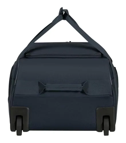 American Tourister ▫️ City Racer - Mala de 55 cm/50 L - Rodas, compartimento para sapatos, vários compartimentos - Impermeável, capa inteligente, resistente - Azul (azul-marinho) 2