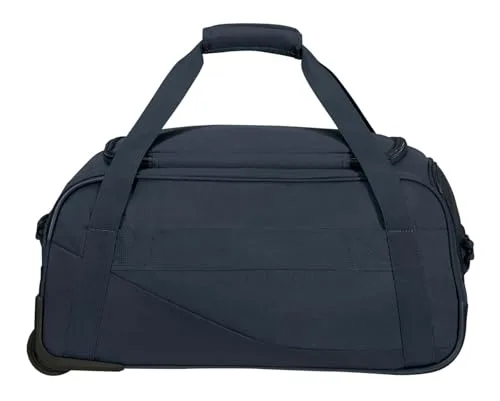 American Tourister ▫️ City Racer - Mala de 55 cm/50 L - Rodas, compartimento para sapatos, vários compartimentos - Impermeável, capa inteligente, resistente - Azul (azul-marinho) 3