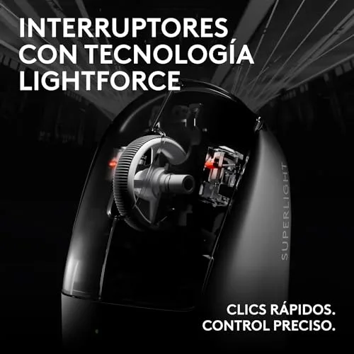 Logitech G ▫️ Pro X Superlight 2c, rato sem fios compacto para jogos 7