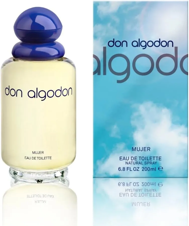 DON ALGODON ▫️ Don Algodón Eau de Toilette Woman 200 ml : Perfume feminino com spray : Fragrância floral e cítrica com vetiver : Clássico intemporal, elegante e fresco.