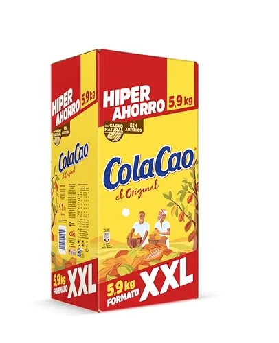 ColaCao ▫️ Original, Cacau Solúvel Natural sem Aditivos, Embalagem Económica XXL, 5,9 kg 5