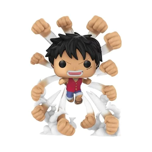 Funko ▫️ Pop! Premium: One Piece - Luffy - Gum Gum Gatling - Exclusivo da Amazon - Figura de vinil colecionável - Ideia para presente - Produto oficial - Brinquedos para crianças e adultos 2