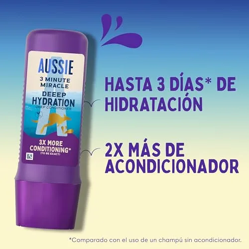 Aussie ▫️ Rizos Definidos - Condicionador para Cabelo Ondulado, Vegano, 250 ml 2