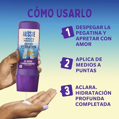 Aussie ▫️ Rizos Definidos - Condicionador para Cabelo Ondulado, Vegano, 250 ml 6