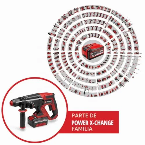 Einhell ▫️ Martelo perfurador a bateria TE-HD 18/20 Li (1x 4,0 Ah) 2