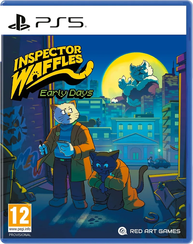 Red Art Games ▫️ Inspector Waffles: Os Primeiros Dias - PS5