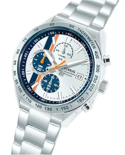 Lorus ▫️ RM399JX9 - Relógio analógico para homem com bracelete em aço inoxidável 2