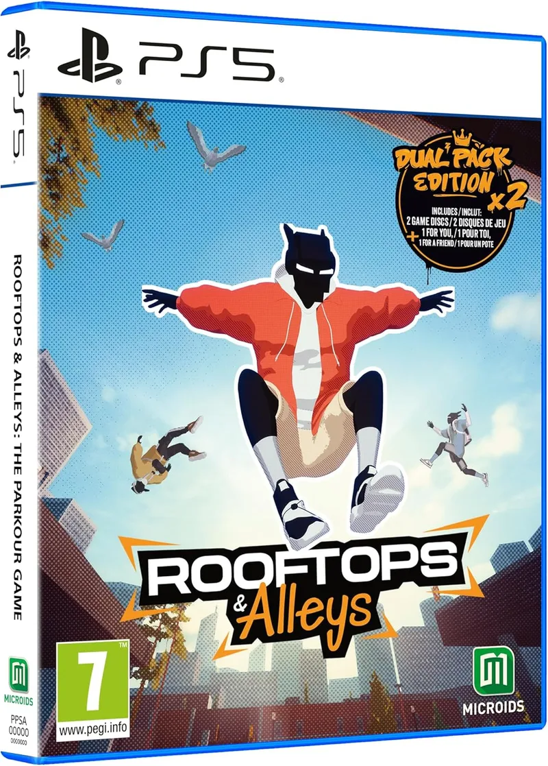 MICROÏDS ▫️ Tetti E Vicoli: O Jogo de Parkour - Edição Dual Pack - Jogo para PS5