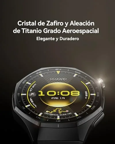 HUAWEI Watch GT 6 Pro 46 mm, relógio inteligente com GPS + FreeBuds SE 3, ecrã AMOLED de 1,47 polegadas, preto 6