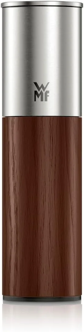 WMF ▫️ Ceramill Nature - Moedor de especiarias, mecanismo em cerâmica, grau de moagem ajustável, fácil de encher, sal e pimenta, tampa protetora, cor castanha