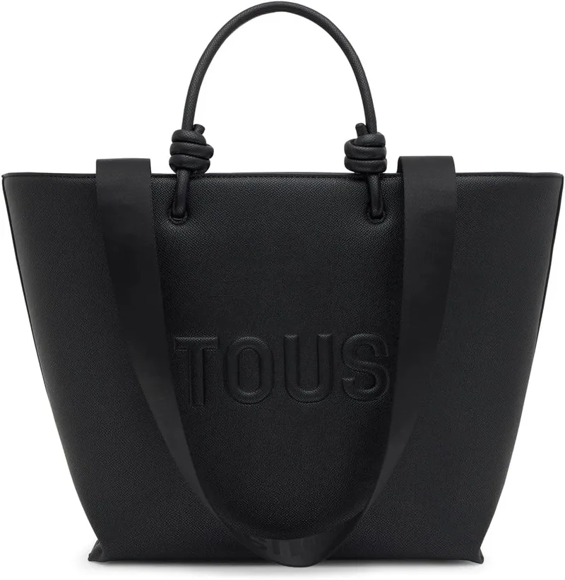 TOUS ▫️ Medium Black Carrycot, Para Mulher, Tamanho 28,5 x 45 x 17,5 cm, La Rue New Collection